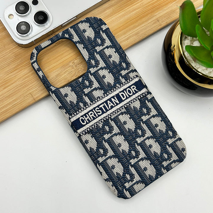 Luxury Brand Vertical Belt Stitched Case Cover For iPhone Roxy New 2