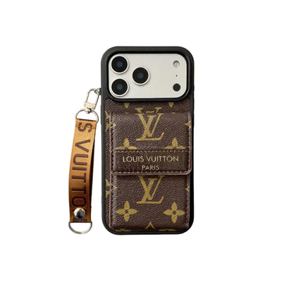 Louis Vuitton Phone case with card slot for iPhone 12-18 Pro & Pro Max