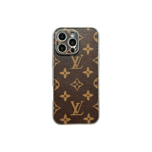 SOFT LUXURY IPHONE CASE WITH GOLDEN BORDER
