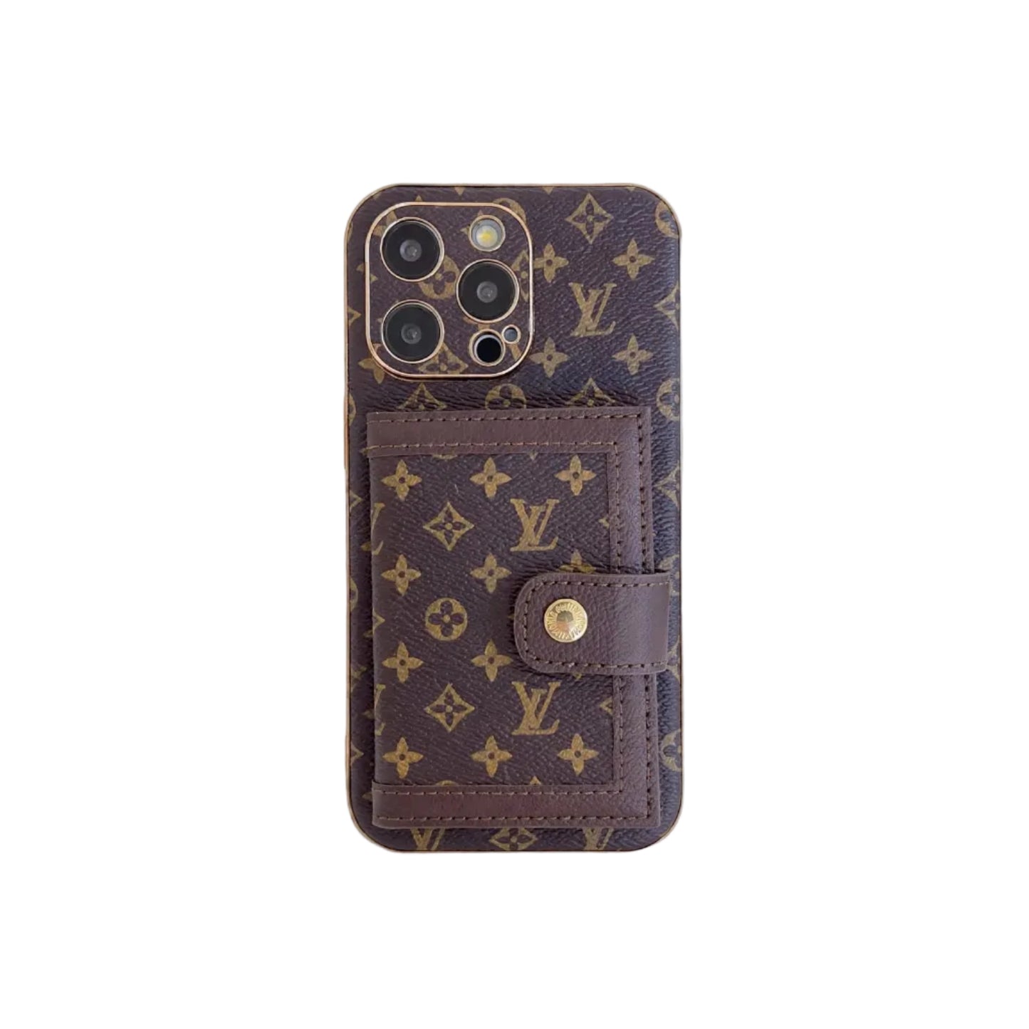 Luxury Classic Color Card Bag Apple iPhone Case