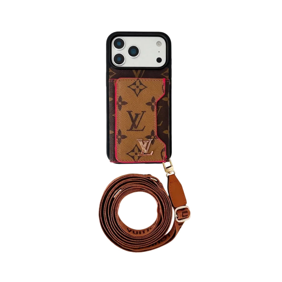 Luxury Leather Wallet Card Holder Phone Case For iPhone 12-18 Pro & Pro Max