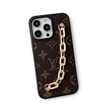 Monogram Lv Stylish Protective Case for iPhone 13-17