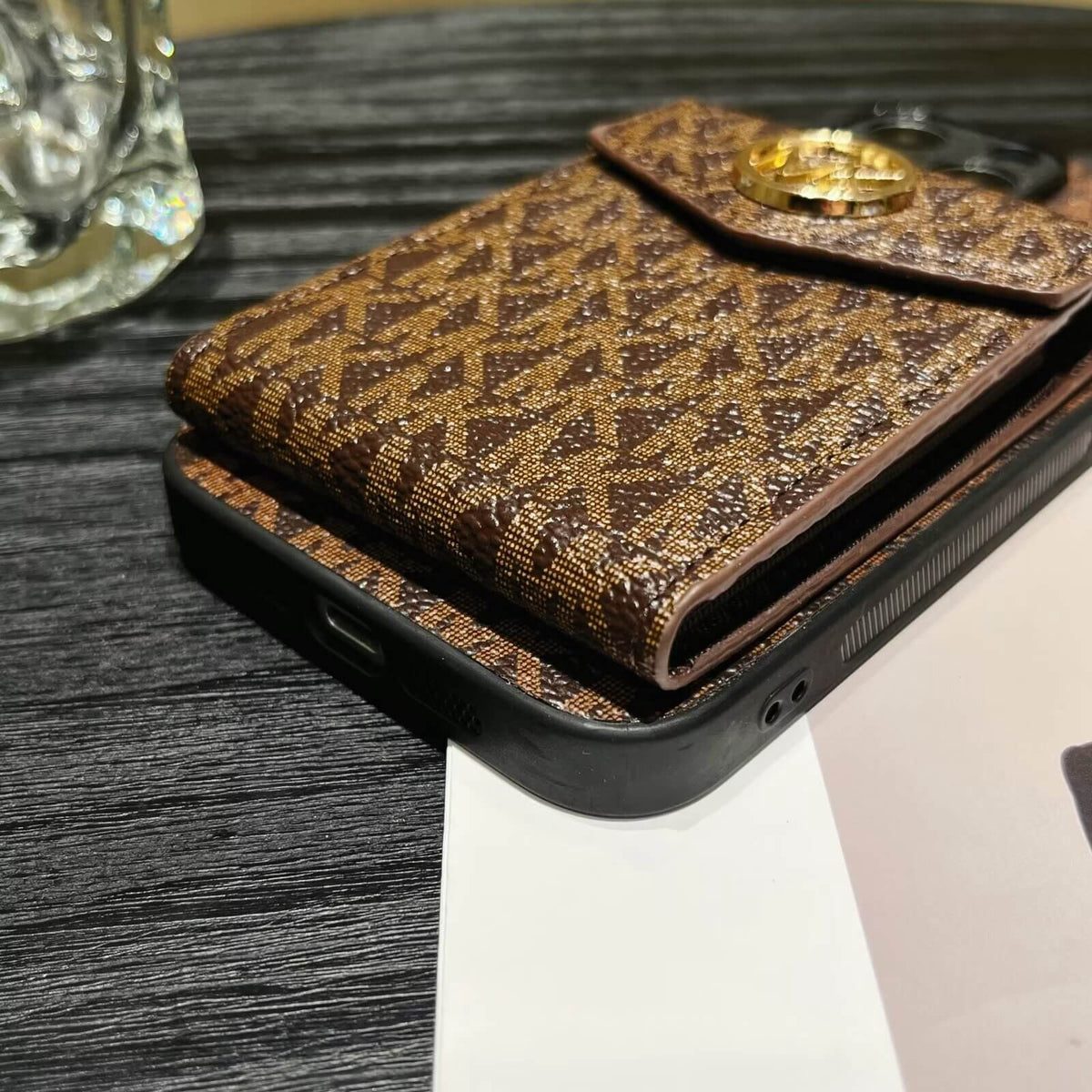 Michael Kors Card Holder Phone Case For iPhone