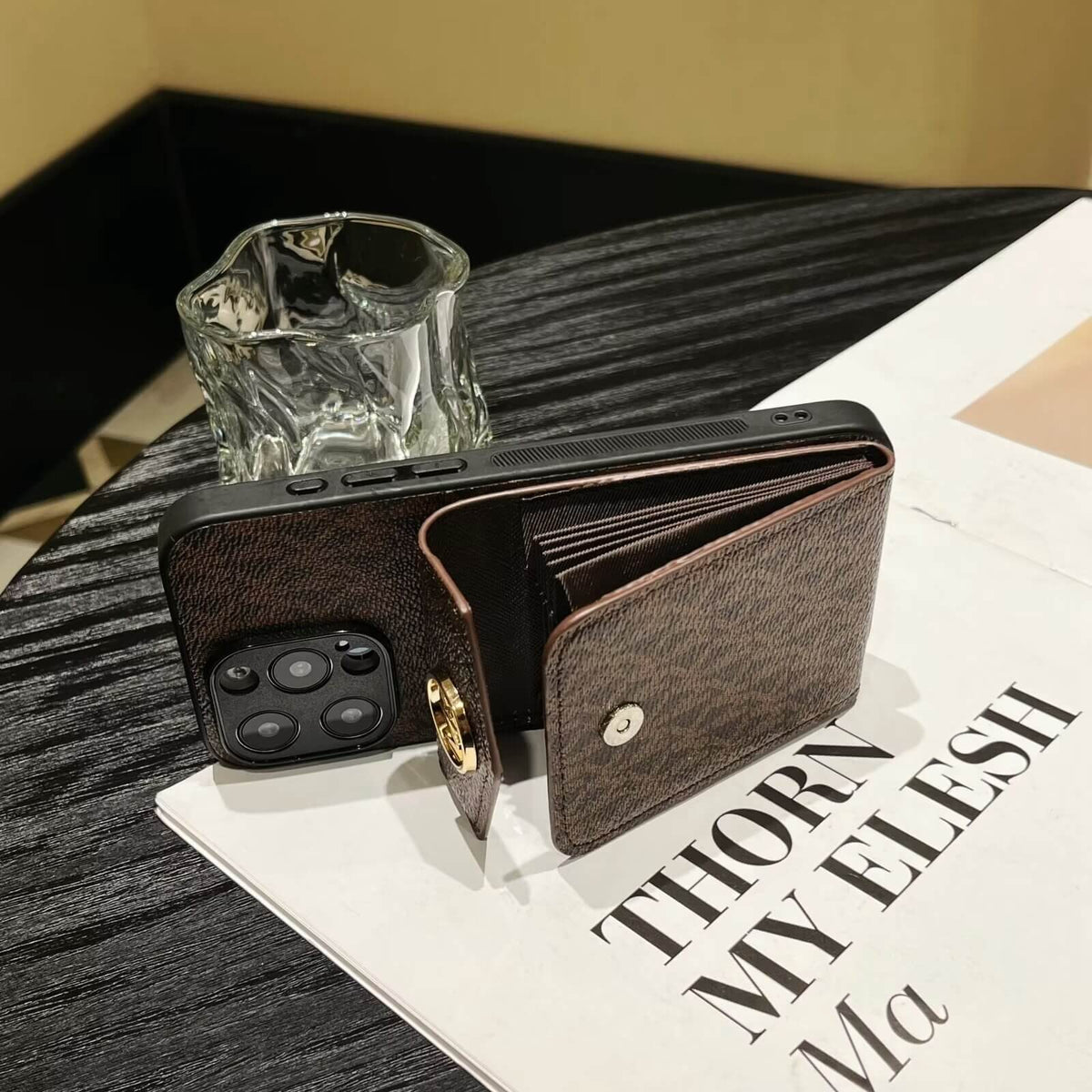 Michael Kors Card Holder Phone Case For iPhone