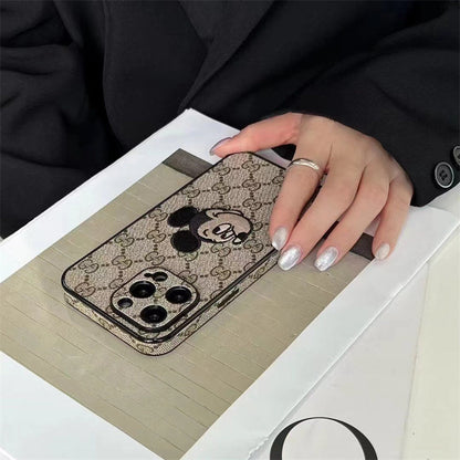 Cartoon Character Designer Pattern Case - iPhone 12-18 Pro & Pro Max