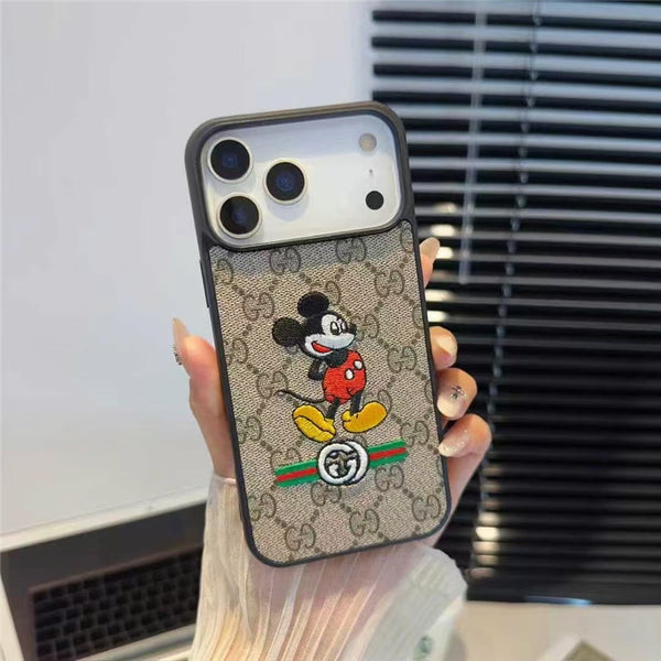 Cartoon Character Designer Pattern Case - iPhone 12-18 Pro & Pro Max