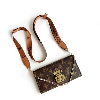 Monogram LV Luxurious Phone Case With Strap