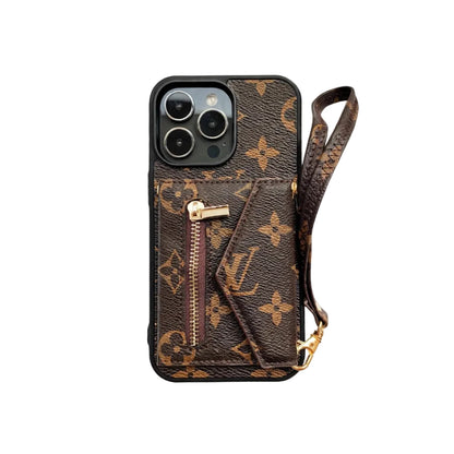 NEW IPHONE LEATHER WALLET PHONE CASE