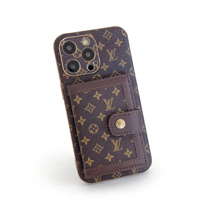 Luxury Classic Color Card Bag Apple iPhone Case