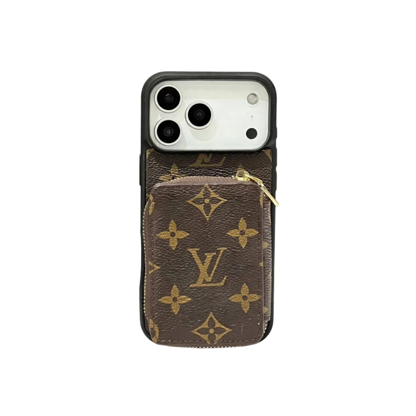 Luxury Leather Wallet Card Holder Crossbody iPhone Case For iPhone 12-17 Series