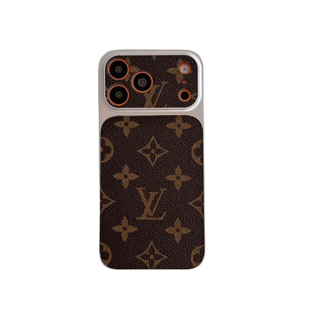 Multicolor Monogram LV-Style Phone Case for iPhone 13-18 Pro & Pro Max