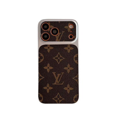 Multicolor Monogram LV-Style Phone Case for iPhone 13-18 Pro & Pro Max