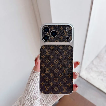 Multicolor Monogram LV-Style Phone Case for iPhone 13-18 Pro & Pro Max