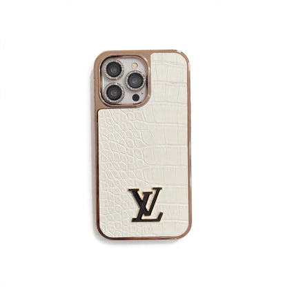 Premium Crocodile Pattern Color iPhone Case
