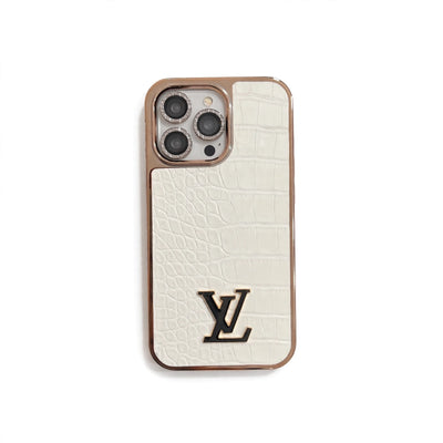 Premium Crocodile Pattern Color iPhone Case 13-16 Pro & Pro Max