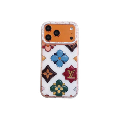 Multicolor Monogram White Louis Vuittin Case for iPhone 13-18 Pro & Pro Max