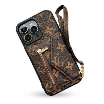NEW IPHONE LEATHER WALLET PHONE CASE