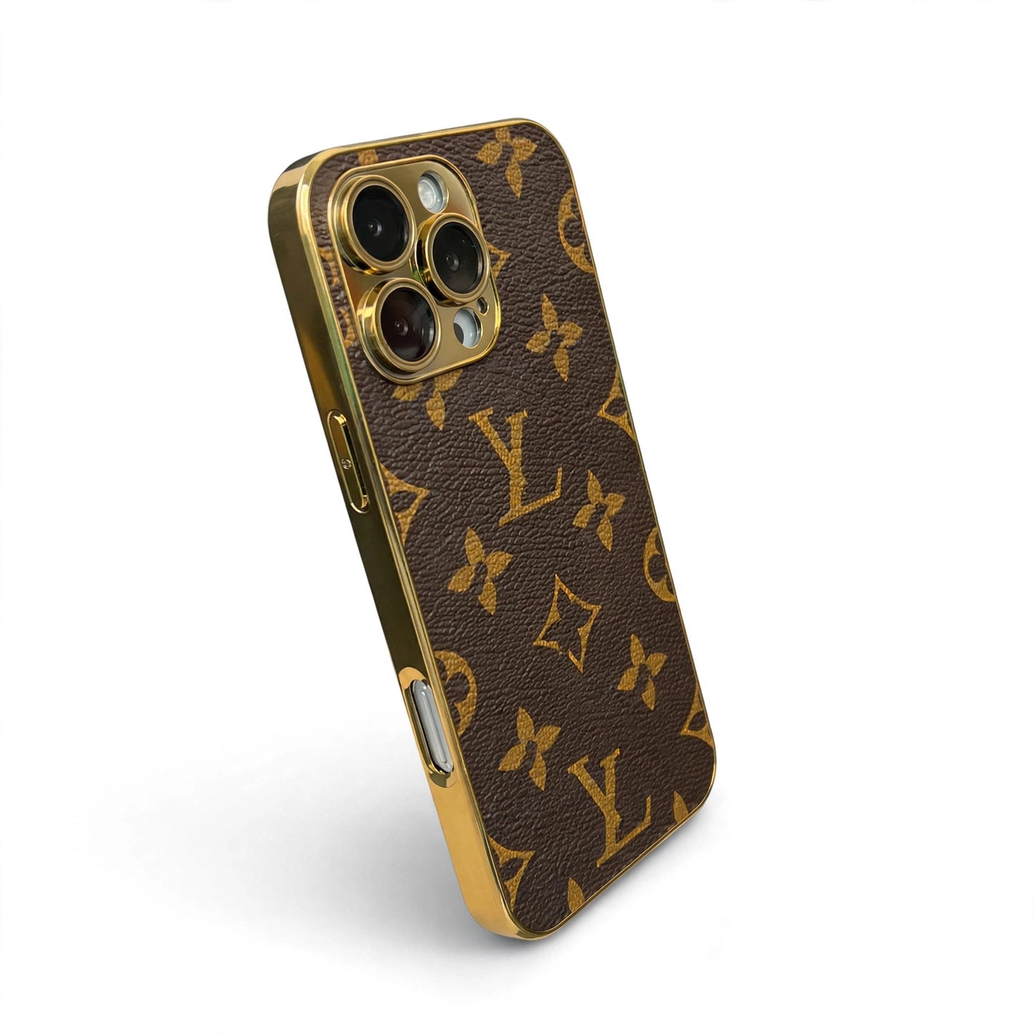 NEW DESIGN SOFT LUXURY IPHONE CASE WITH GOLDEN BORDER