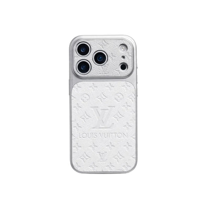 Luxury Designer Style Monogram Cover for iPhone 13-17 Series