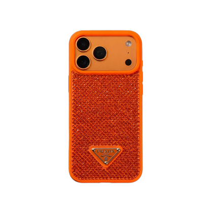Haute Crystal Embellished Phone Case For iPhone 13-17