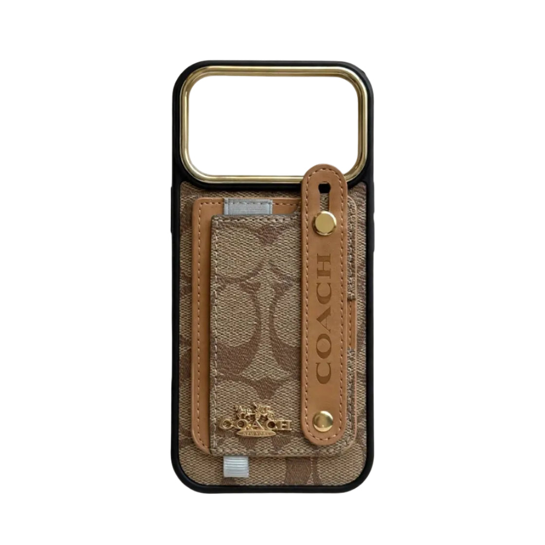 Luxury Leather Card Holder Case - iPhone 12-18 Pro & Pro Max