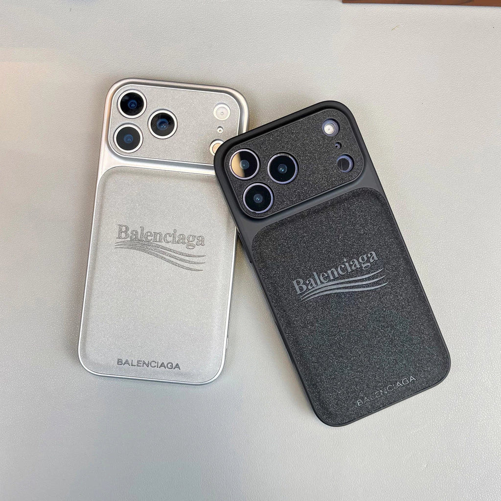 Balenciaga Fashion Electroplated Cover For iPhone 17 16 15