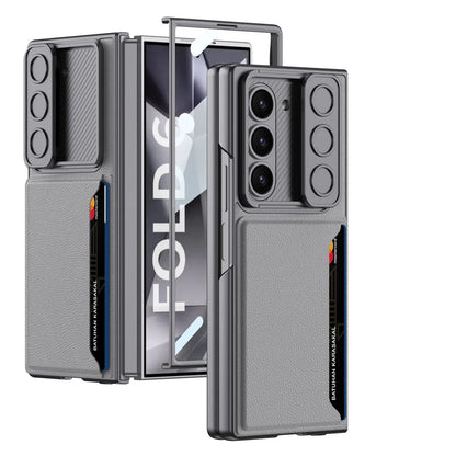 Ultra-Thin Z Fold 6 Card Holder, Screen Protector Case theroxymob