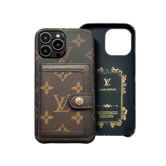 Beautiful luxury iphone case with credit card holder Roxy New 2