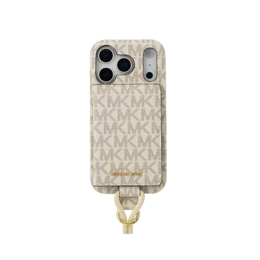 Classic MK Wrap Case Magsafe Card Wallet with Strap for iPhone 13-18 Pro & Pro Max