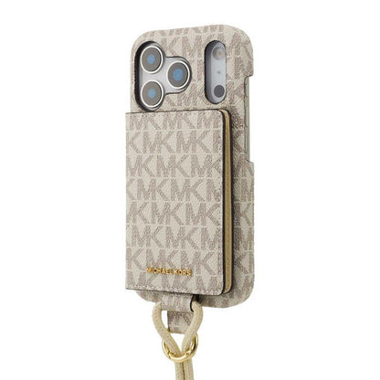 Classic MK Wrap Case Magsafe Card Wallet with Strap for iPhone